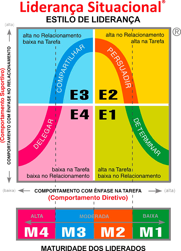 Resultado de imagem para maturidade liderança situacional